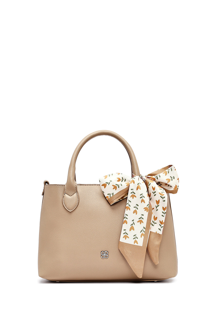 Women's Beige Long Strap Shoulder Bag