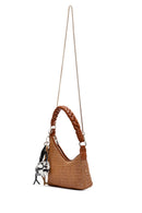 Women's Brown Accessory Straw Shoulder Bag | Derimod