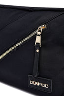Women's Black Fabric Crossbody Bag | Derimod