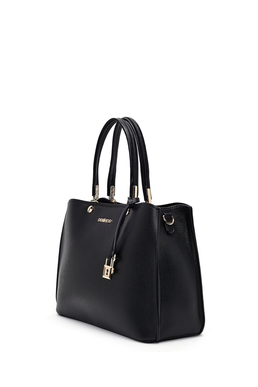 Women's Black Long Strap Classic Handbag