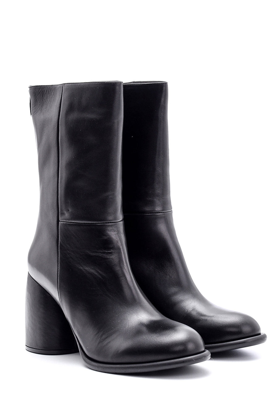 Women's Heeled Leather Boots