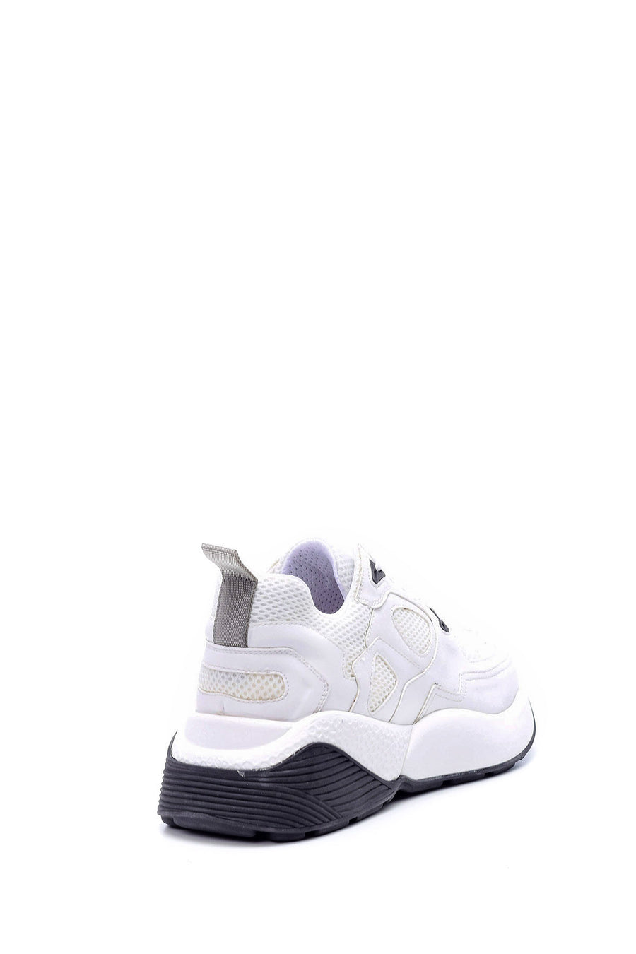 Erkek Yüksek Tabanlı Deri Sneaker