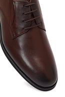 Men's Brown Laced Leather Classic Shoes | Derimod