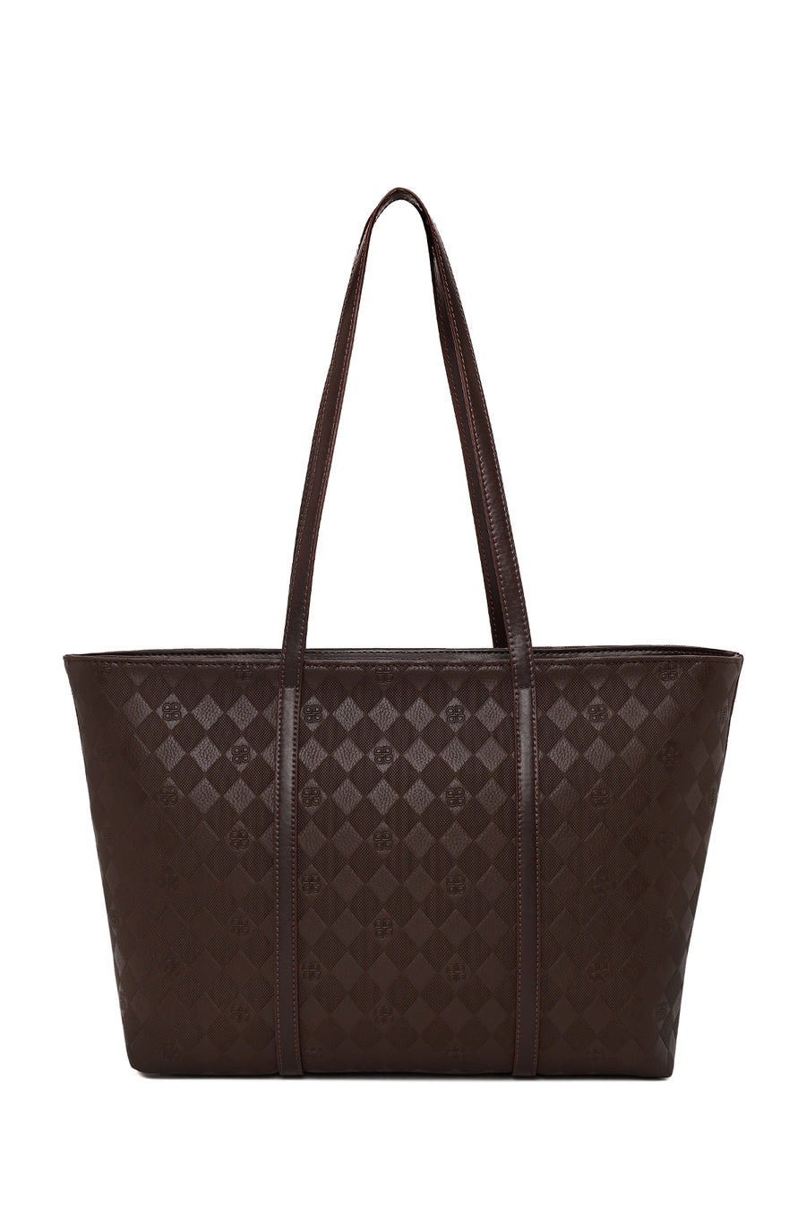 Woman Brown Printed Shoulder Bag