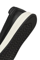 Men's Black Leather Casual Loafer | Derimod