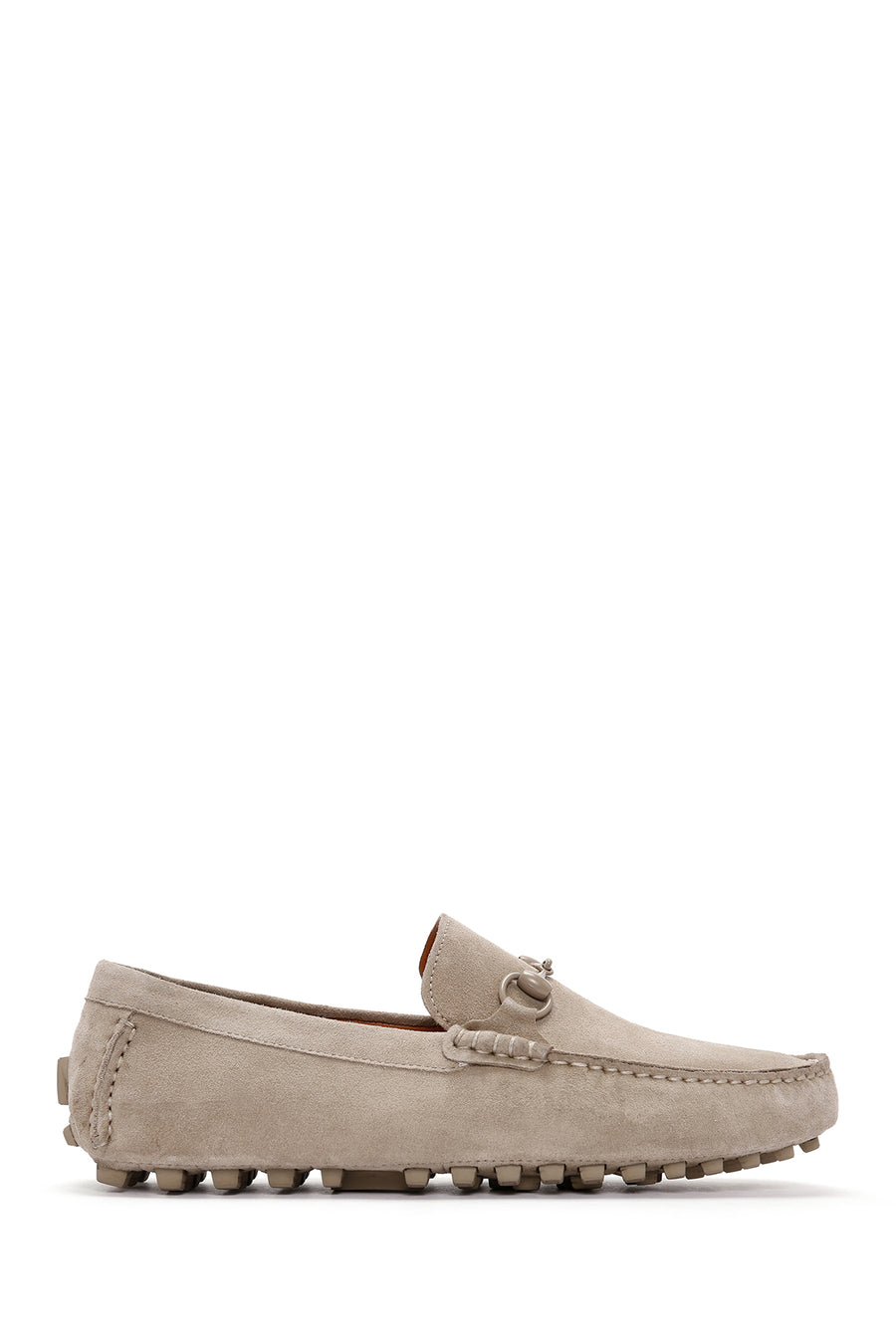 
Men's Beige Suede Leather Loafer
