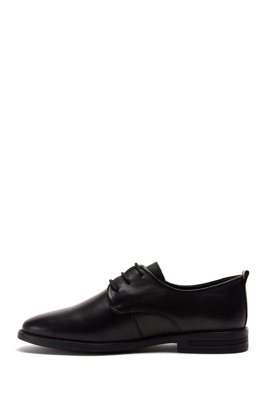 Men's Black Leather Casual Shoes