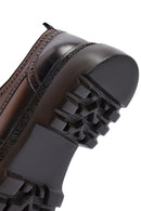 Male Brown Lace-Up Thick-Soled Leather Casual Shoe | Derimod