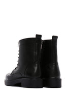 Women's Black Zippered Boots | Derimod