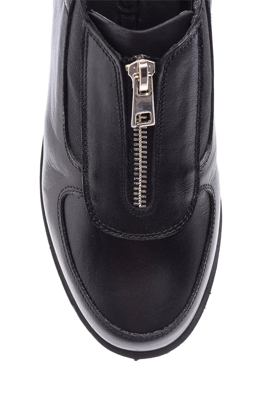 Women's Zipper Detailed Shoes
