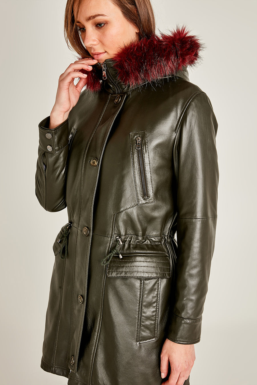 Annamaria Women's Leather Jacket