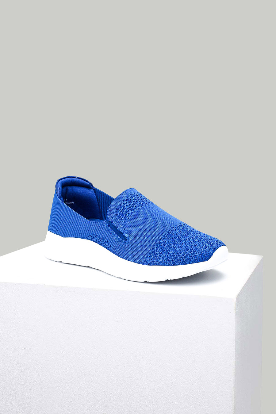 Saks Blue Fabric Women's Sneaker 18SFD10786F | Derimod