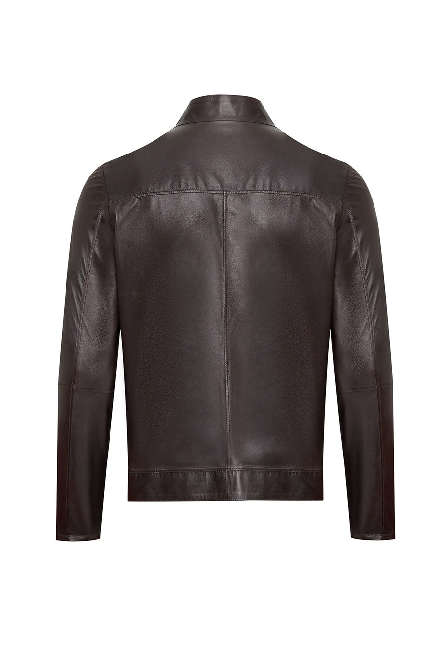 Clint Men's Brown Suede Double-Sided Leather Jacket