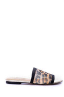 Women's Leopard Patterned Slippers | Derimod