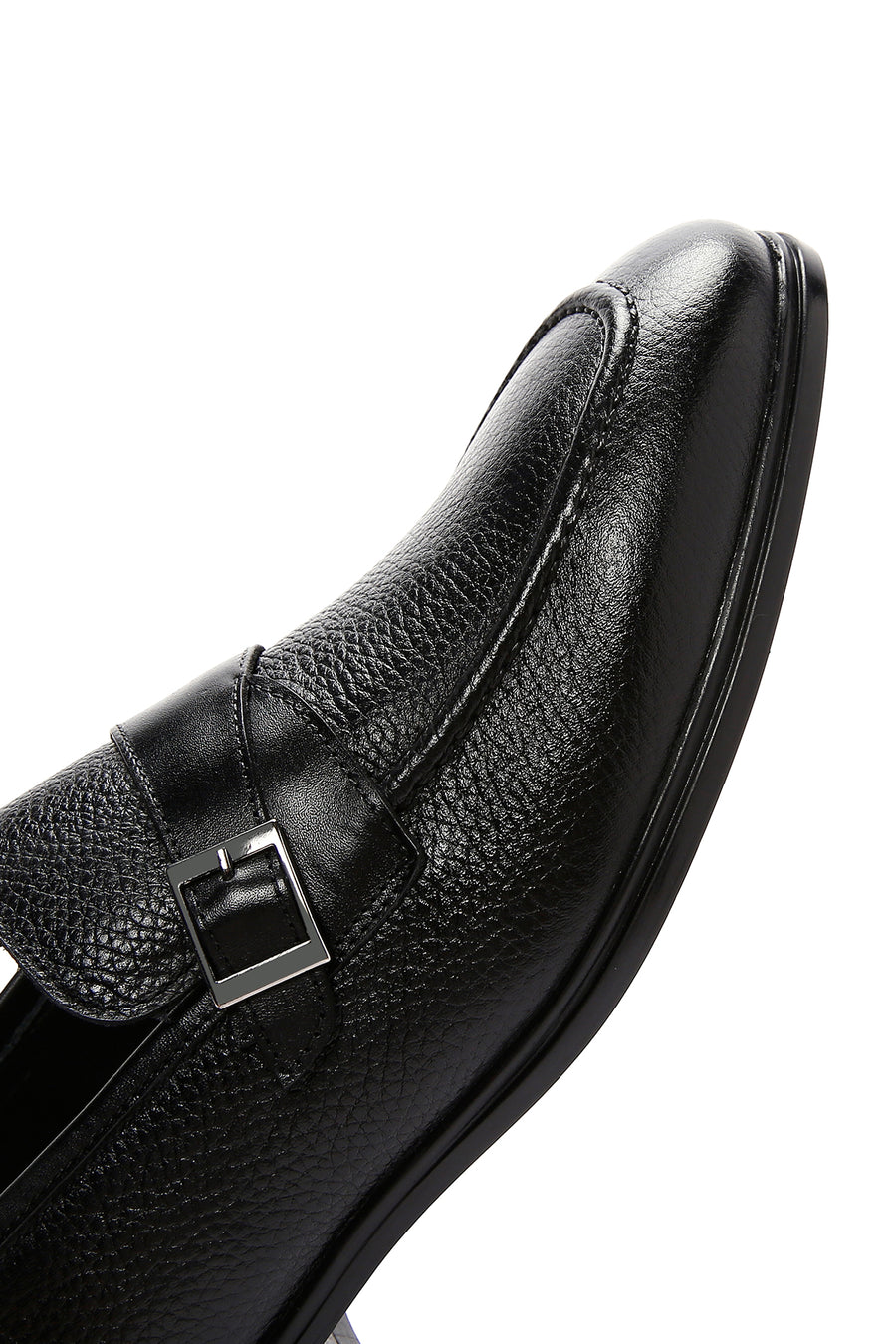 Erkek Siyah Deri Klasik Loafer