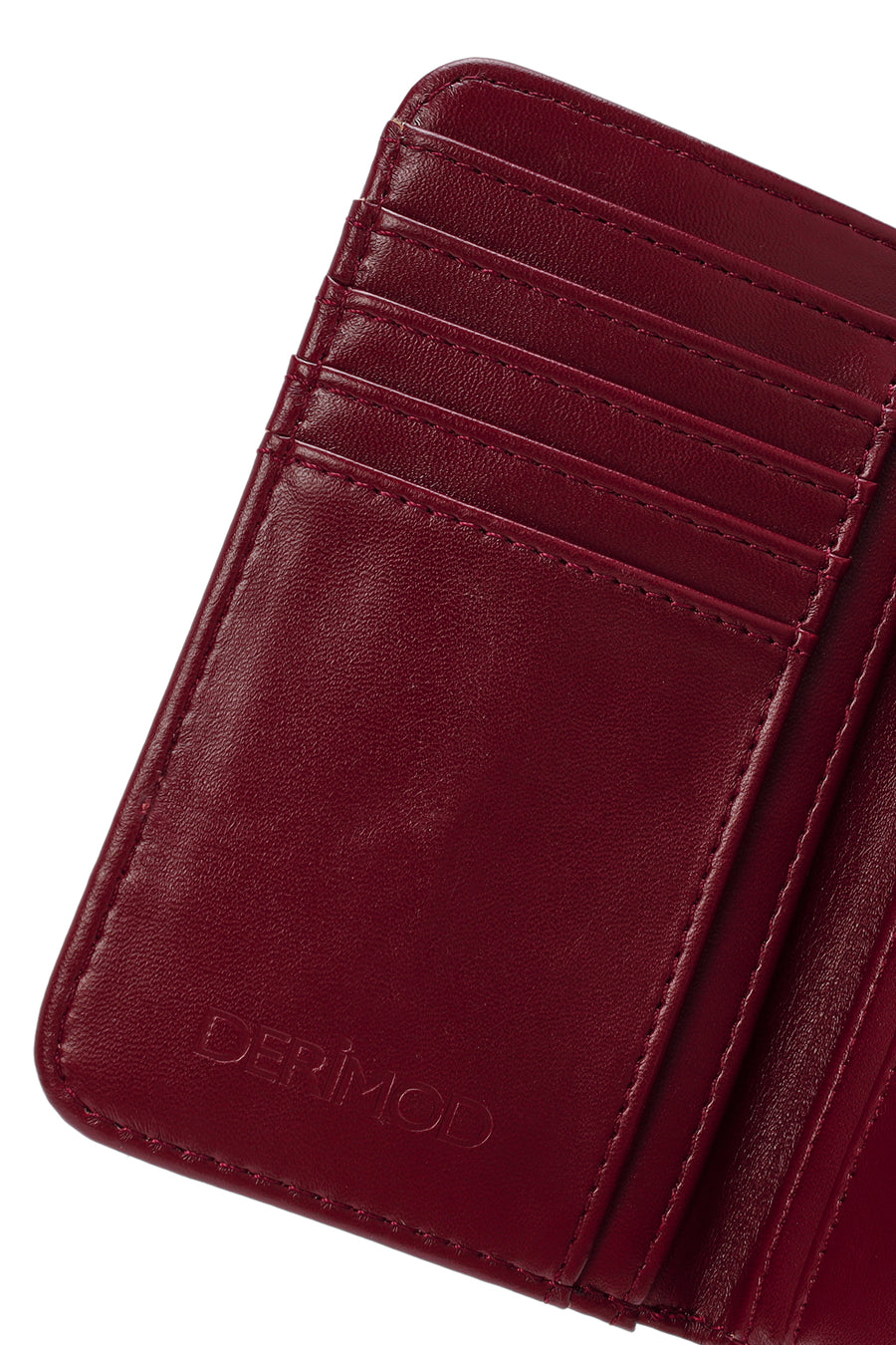 Women's Burgundy Patent Leather Wallet