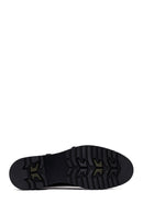 Male Black Leather Classic Shoes | Derimod