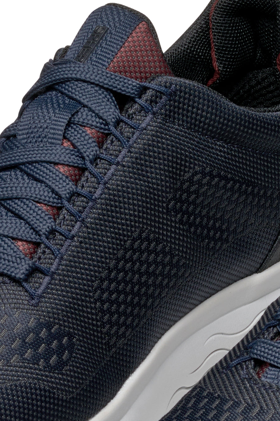Geox Men's Navy Blue Spherica 4x4 Abx Laced Waterproof Leather Sneaker