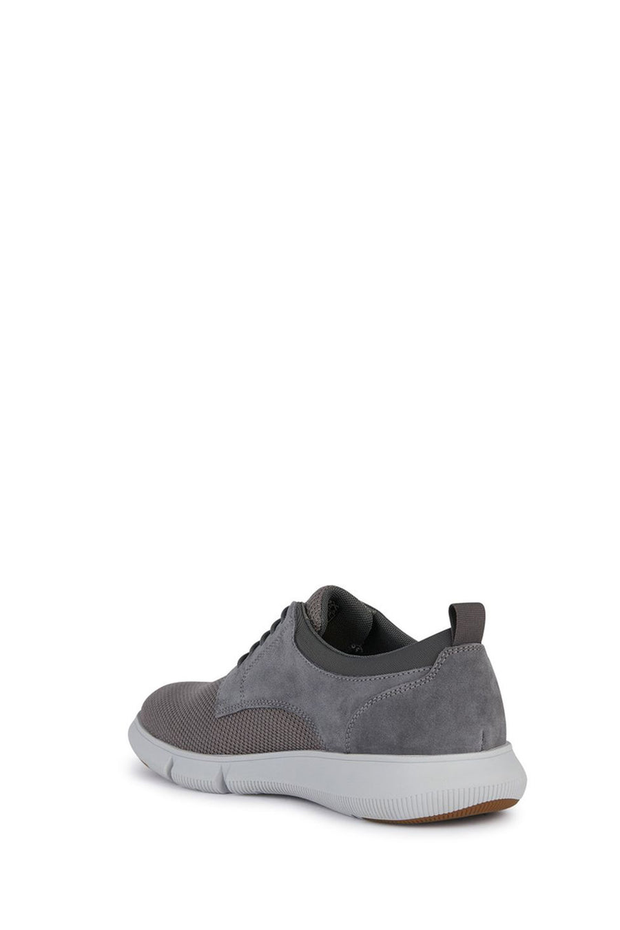Geox Men's Gray Spherica Leather Casual Shoes