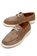 Male Mink Lace-Up Suede Casual Shoes | Derimod