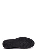 Men's Black Nubuck Leather Shoes | Derimod