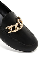 Kadın Deri Zincirli Loafer | Derimod