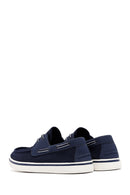 
Derimod Zero Men's Navy Blue Lace-Up Fabric Casual Shoes
 | Derimod