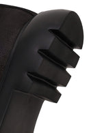 Male Black Lace-up Nubuck Leather Casual Boots | Derimod