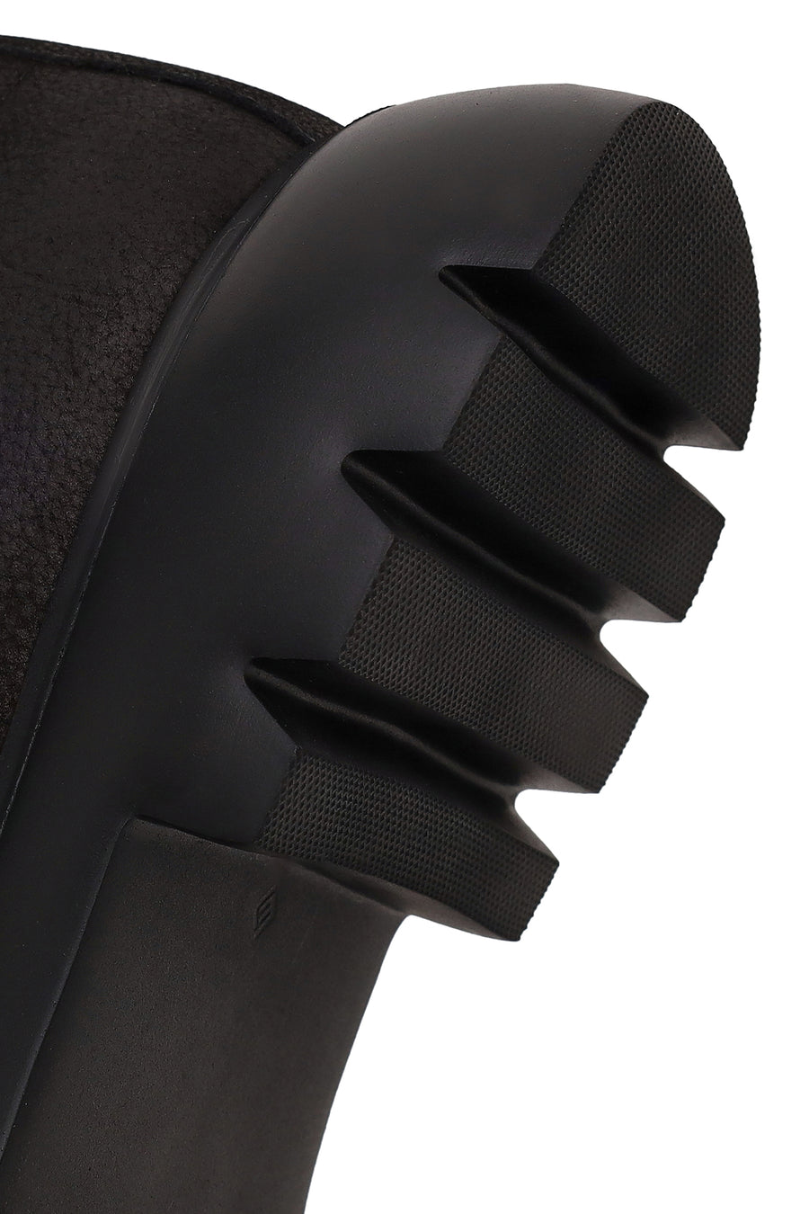 Male Black Lace-up Nubuck Leather Casual Boots