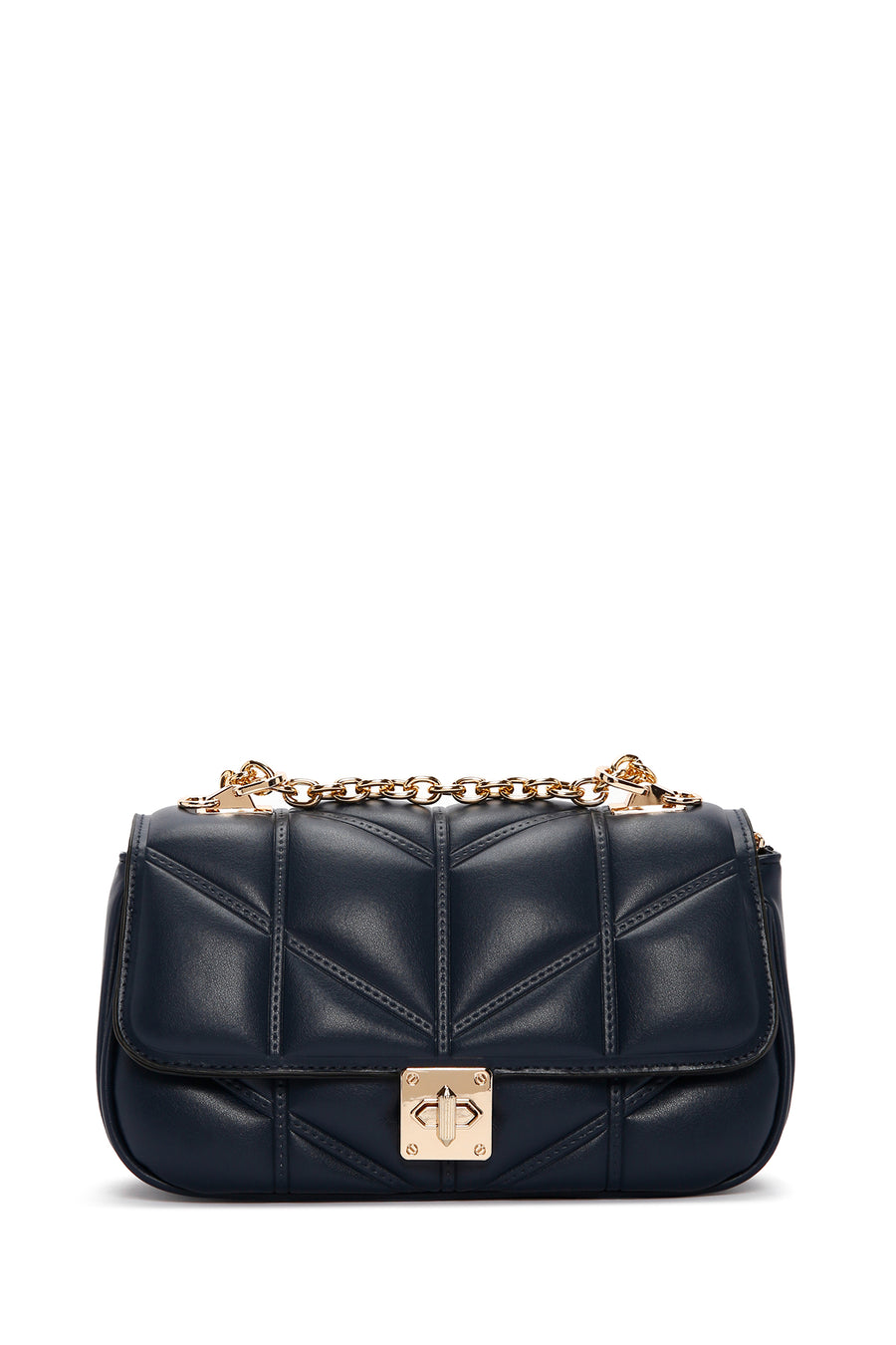 Women's Navy Blue Long Strap Crossbody Bag