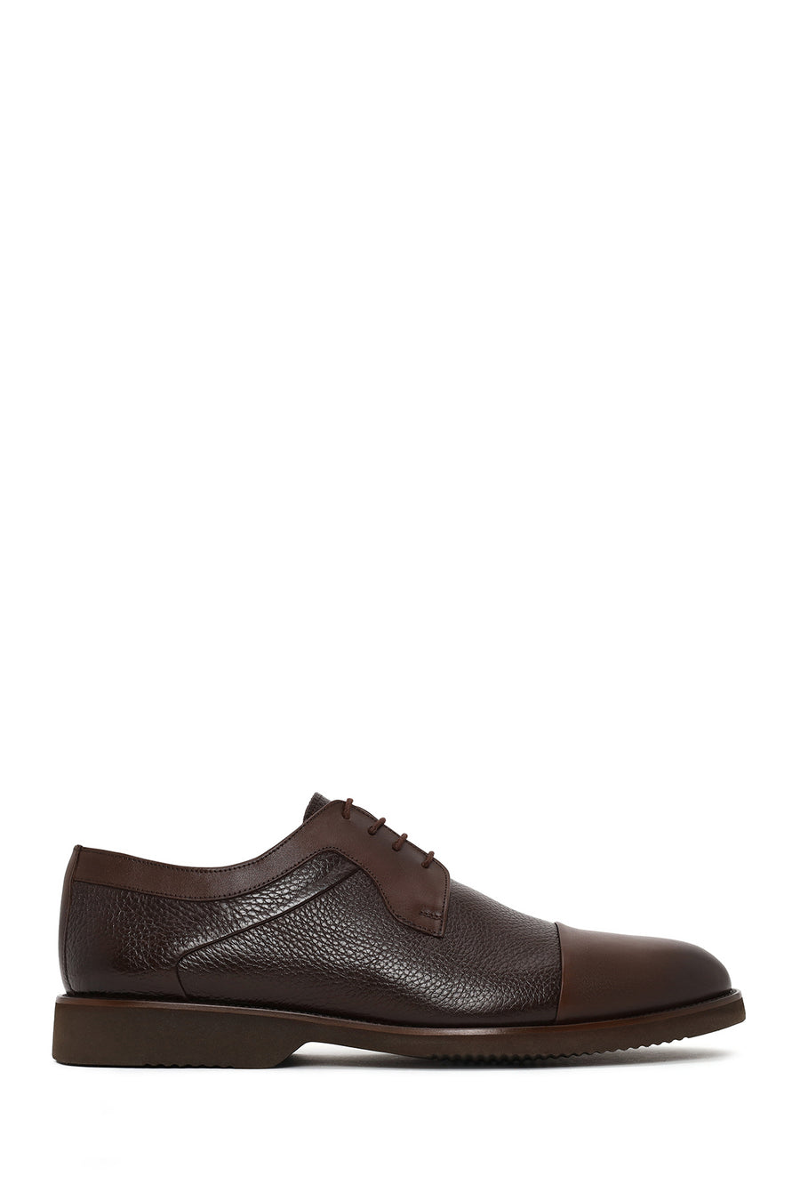 Men's Brown Lace-up Leather Casual Shoes 26SFD671014 | Derimod