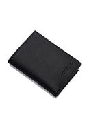 Men's Black Leather Card Holder | Derimod