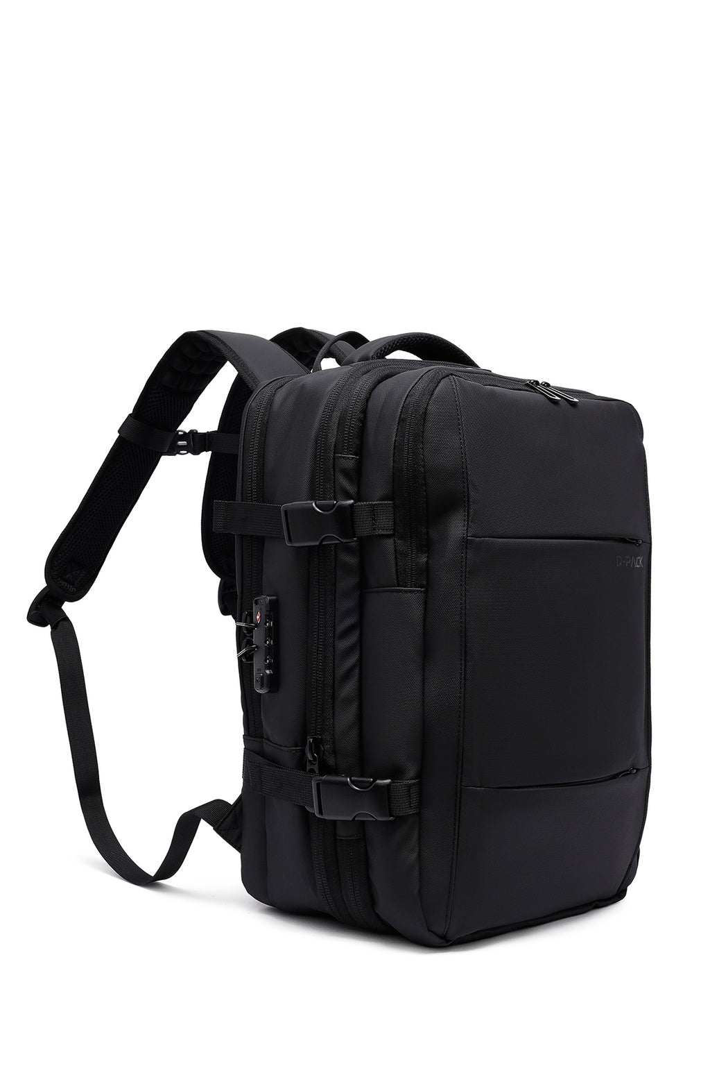 D-Pack Unisex Siyah Kumaş Sırt Çantası
