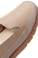 Kadın Vizon Deri Comfort Loafer | Derimod