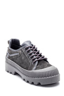 Women's Leather Thick Soled Shoes | Derimod