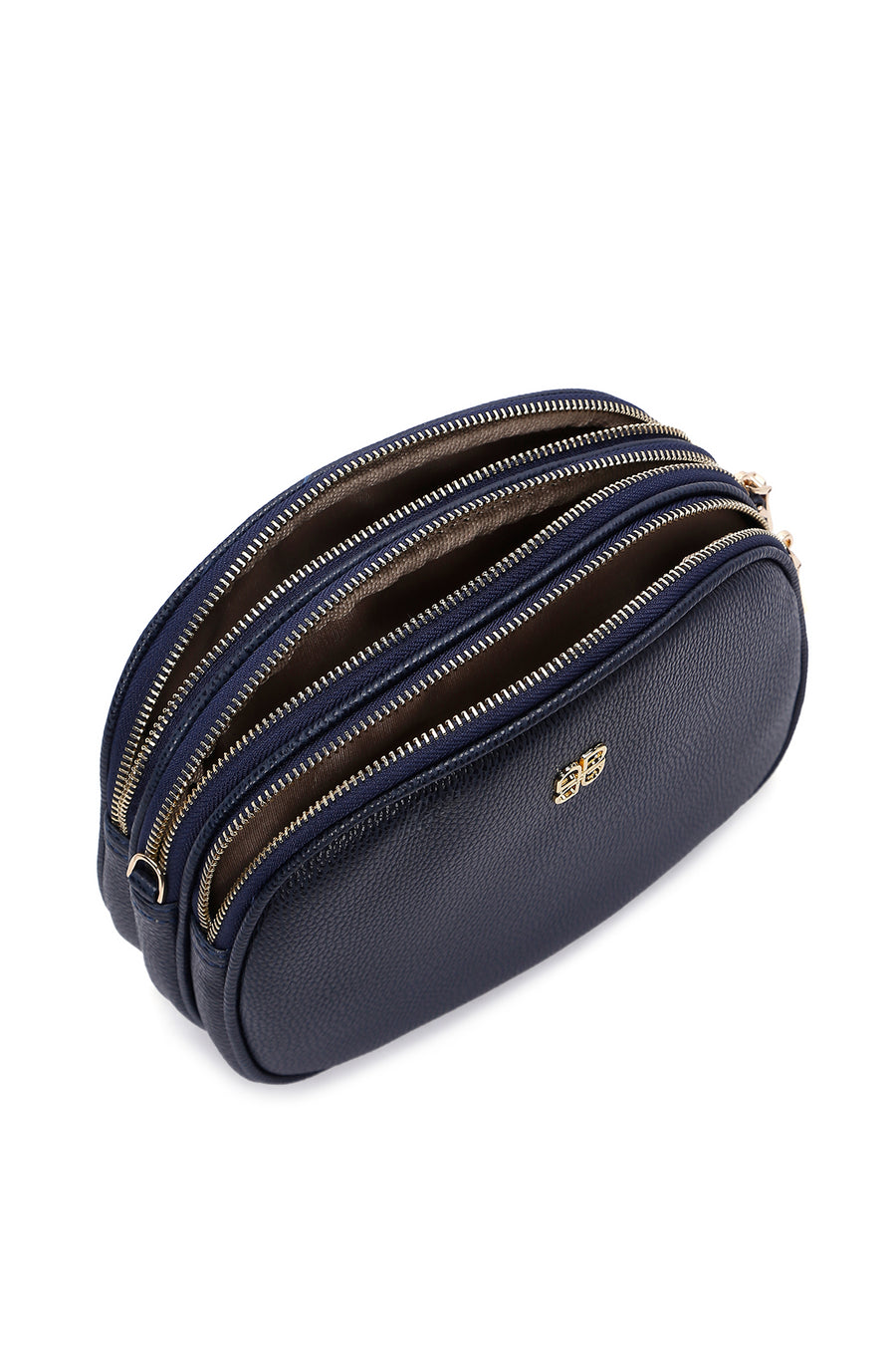 Women's Navy Blue Long Strap Crossbody Bag