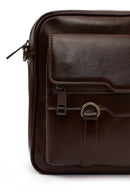 Men's Brown Messenger Bag | Derimod