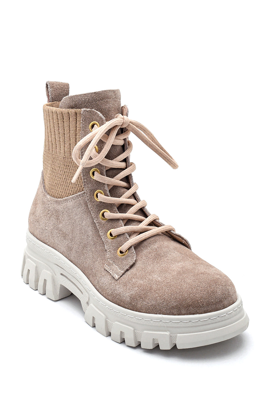 Women's Leather Suede Boots