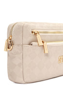 Women's Cream Long Strap Crossbody Bag | Derimod