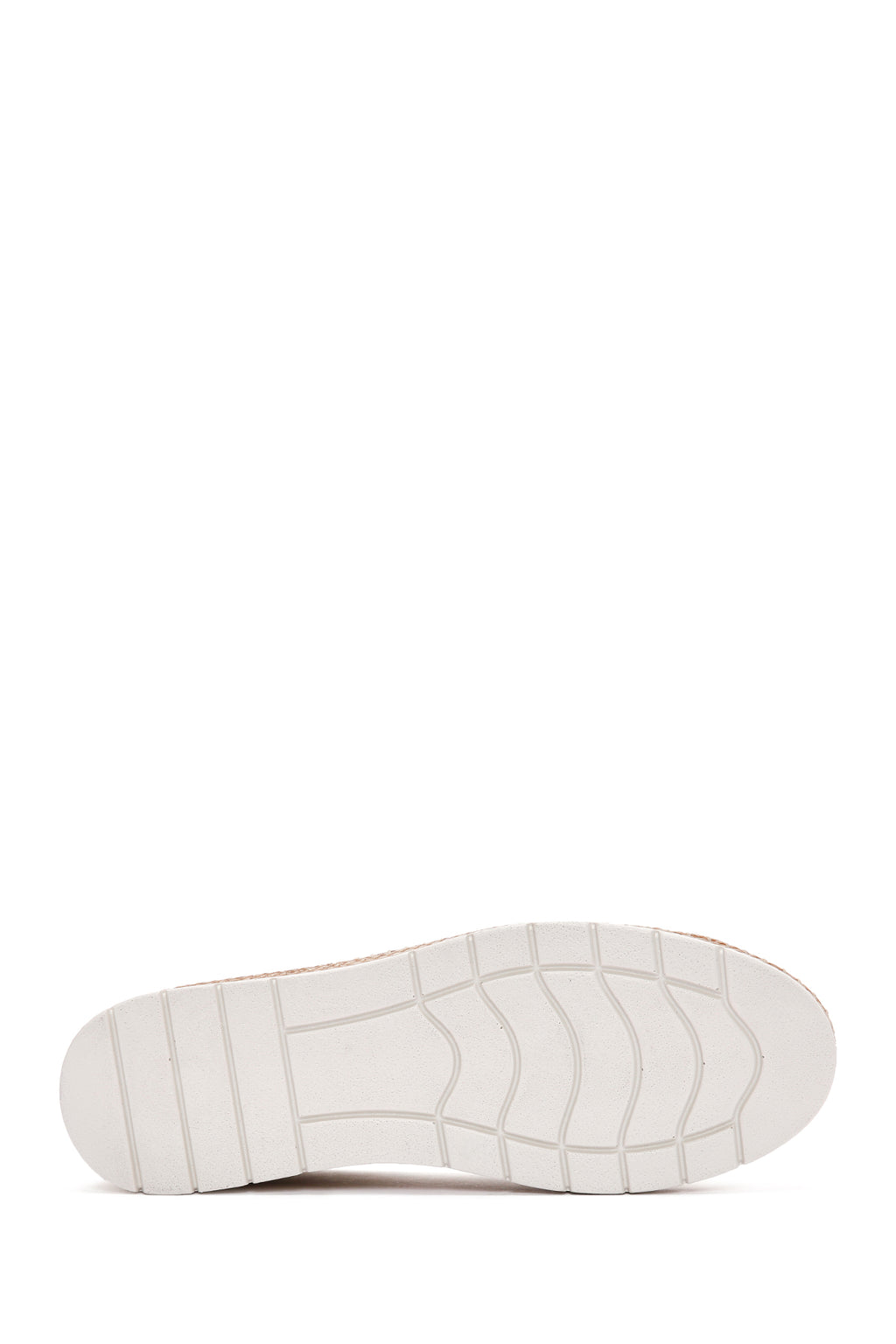Kadın Bej Deri Comfort Loafer