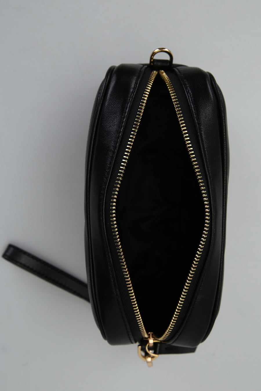 Black Women's Leather Crossbody Bag