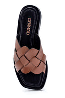 Women's Casual Leather Slippers | Derimod
