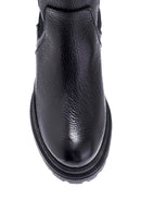 Women's Leather Thick Soled Boots | Derimod