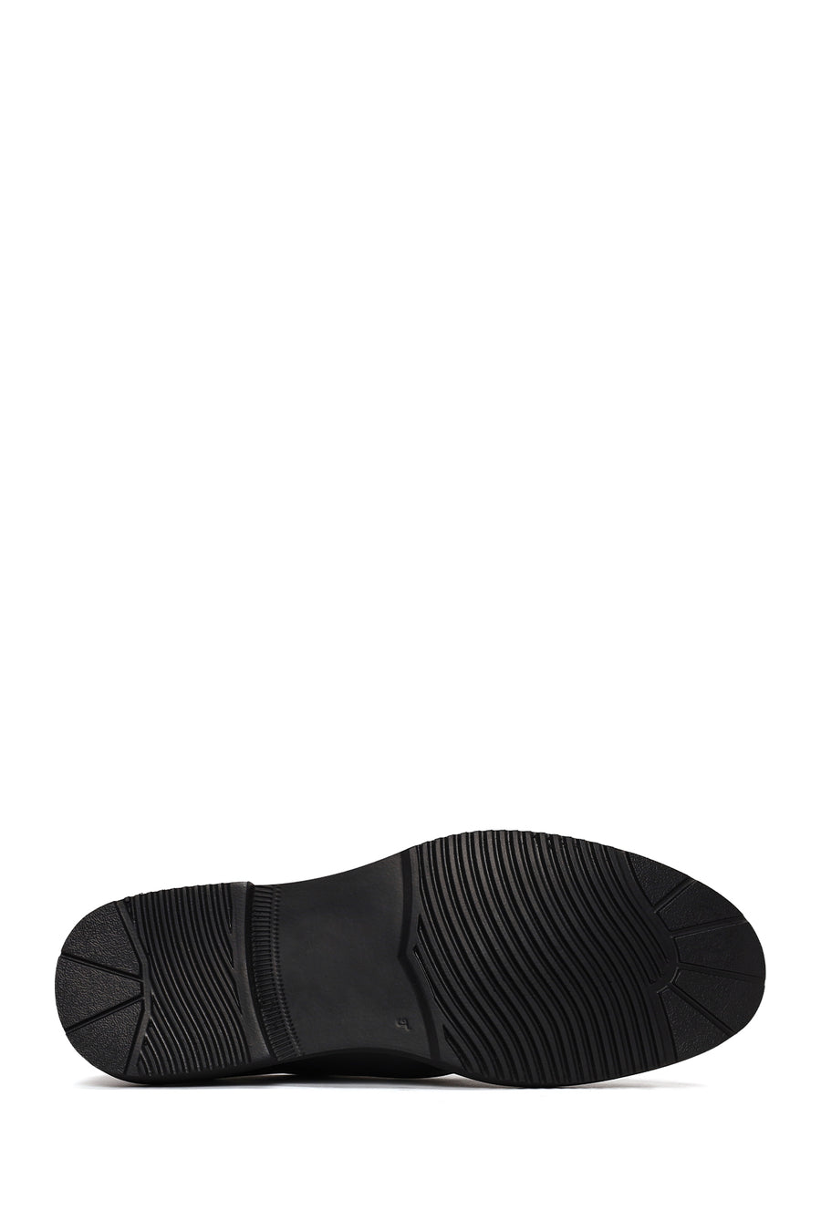 Male Black Lace-up Leather Casual Shoes