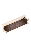Woman Cream Printed Classic Shoulder Bag | Derimod