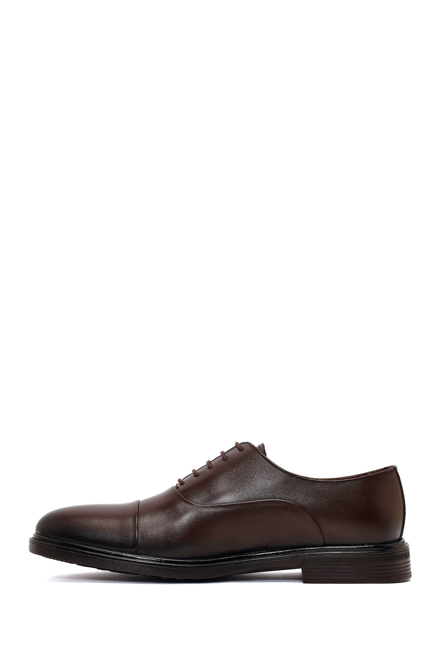 Male Brown Lace-up Leather Casual Shoes