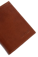 Men's Tan Leather Wallet | Derimod