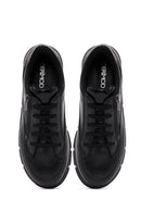 Kadın Siyah Bağcıklı Sneaker | Derimod