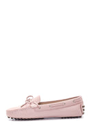 Women's Powder Leather Loafer | Derimod