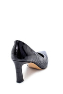 Women's Leather Crocodile Patterned Stiletto | Derimod